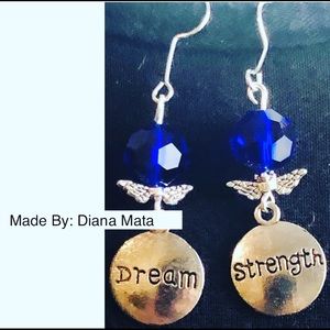 Earrings Made By: Diana Mata